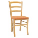 dřevěná židle PAYSANE buk, terracotta